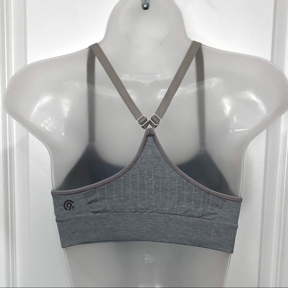 Champion c9 Seamless Sports Bra - XS - Light Grey/ Grey - Picture 5 of 8